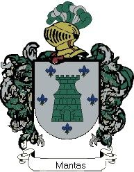 Escudo del apellido Mantas