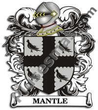 Escudo del apellido Mantle
