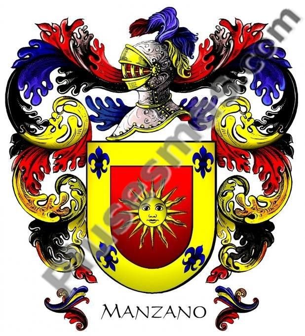 Escudo del apellido Manzano