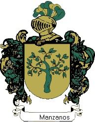 Escudo del apellido Manzanos