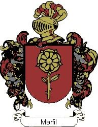 Escudo del apellido Marfil