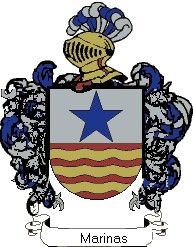 Escudo del apellido Marinas