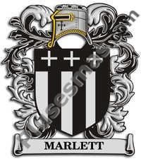 Escudo del apellido Marlett