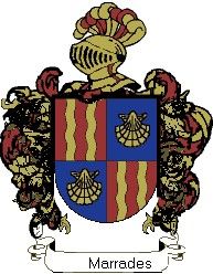 Escudo del apellido Marrades