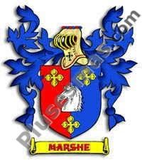 Escudo del apellido Marshe