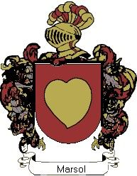 Escudo del apellido Marsol