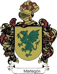 Escudo del apellido Martagón