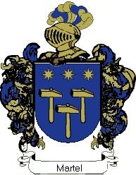 Escudo del apellido Martel