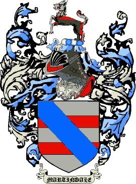 Escudo del apellido Martindale