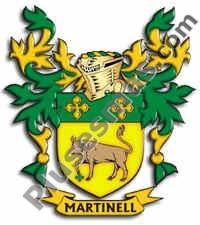 Escudo del apellido Martinell