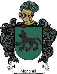 Escudo del apellido Martorell