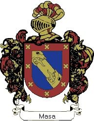 Escudo del apellido Masa