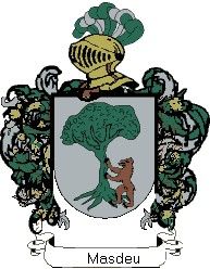 Escudo del apellido Masdeu