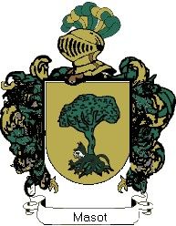 Escudo del apellido Masot