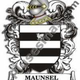Escudo del apellido Maunsel