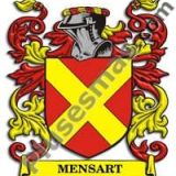 Escudo del apellido Mensart