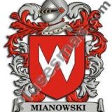 Escudo del apellido Mianowski