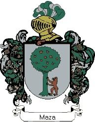 Escudo del apellido Maza