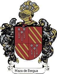 Escudo del apellido Maza de bergua