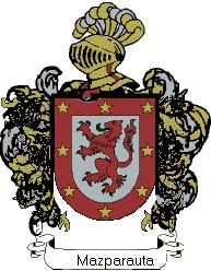 Escudo del apellido Mazparauta