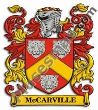 Escudo del apellido Mccarville