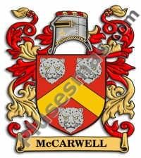 Escudo del apellido Mccarwell