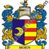 Escudo del apellido Moen