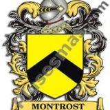 Escudo del apellido Montrost