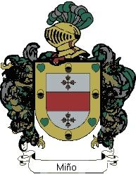 Escudo del apellido Miño