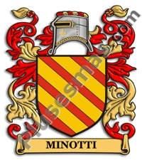 Escudo del apellido Minotti