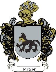 Escudo del apellido Mirabet