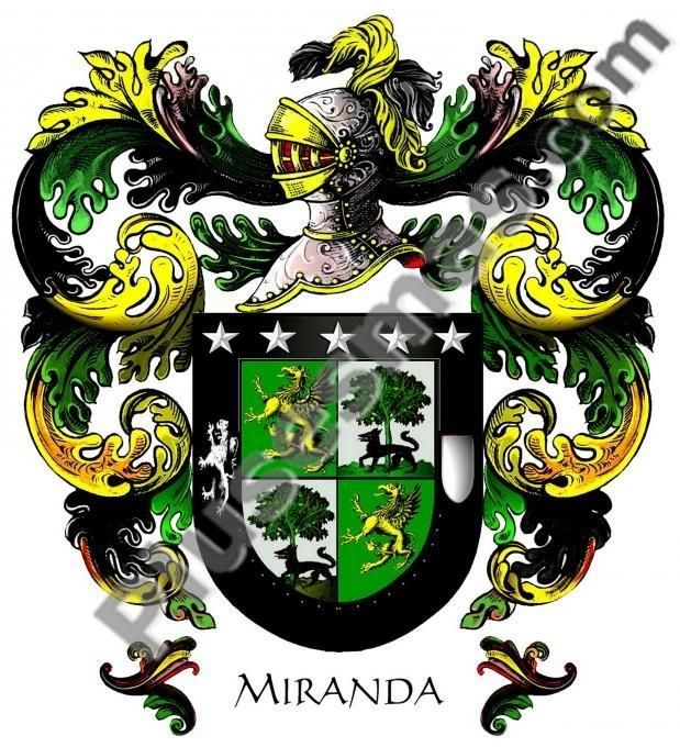 Escudo del apellido Miranda