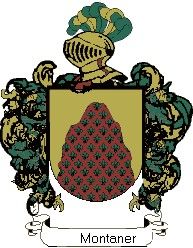 Escudo del apellido Montaner