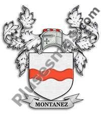 Escudo del apellido Montanez