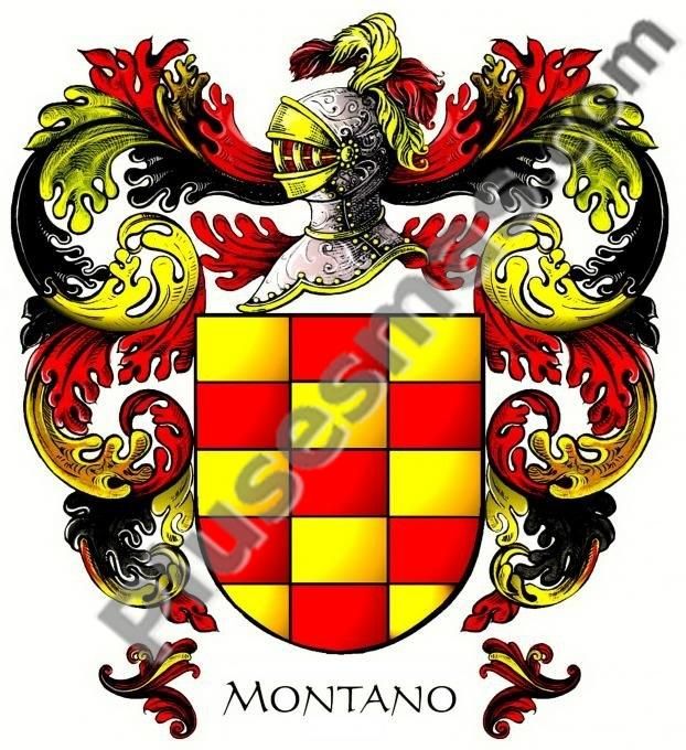 Escudo del apellido Montano