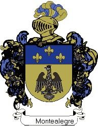 Escudo del apellido Montealegre
