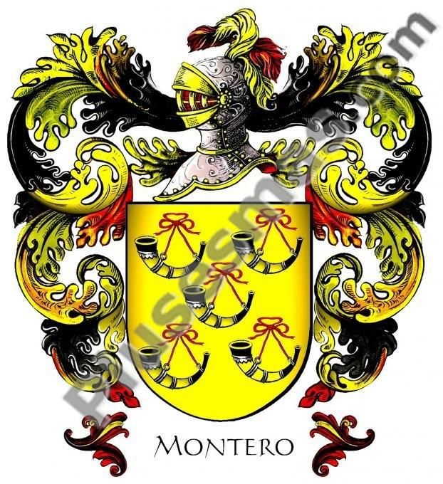 Escudo del apellido Montero