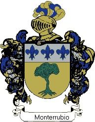 Escudo del apellido Monterrubio