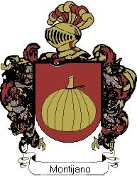 Escudo del apellido Montijano