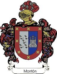 Escudo del apellido Montón