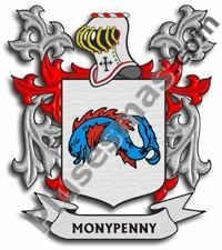 Escudo del apellido Monypenny
