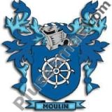 Escudo del apellido Moulin