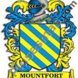 Escudo del apellido Mountfort