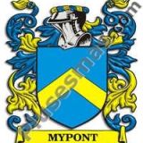 Escudo del apellido Mypont