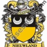 Escudo del apellido Nieuwland