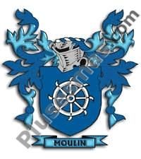 Escudo del apellido Moulin