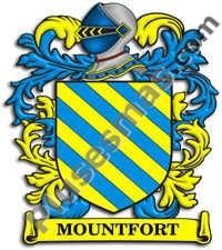 Escudo del apellido Mountfort