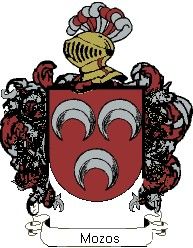 Escudo del apellido Mozos