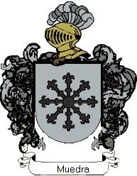 Escudo del apellido Muedra