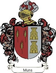 Escudo del apellido Muns